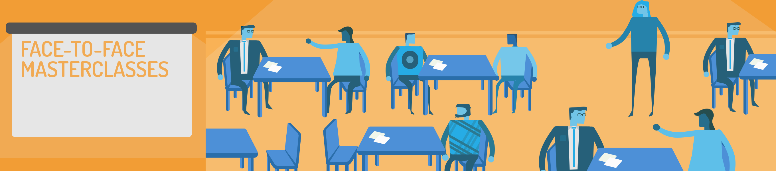 Face-to-face masterclasses
